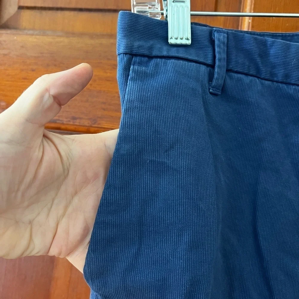Calvin Klein Blue Chino Shorts Men’s Size 29 Cotton Casual Summer Shorts